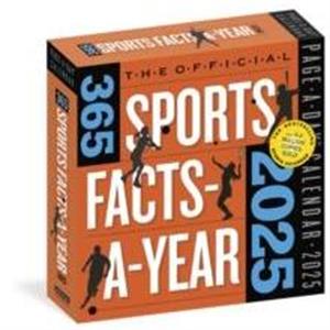 Official 365 Sports FactsAYear PageADay Calendar 2025 by Workman Calendars