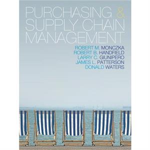 PURCHASING SUPPLY CHAIN MNGMT by Donald Waters