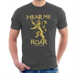 Game Of Thrones Lannister Hear Me Roar Men's T-Shirt