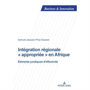 Integration regionale appropriee en Afrique by SamuelJacques Priso Essawe