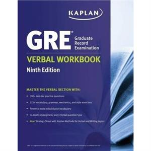 GRE Verbal Workbook by Kaplan