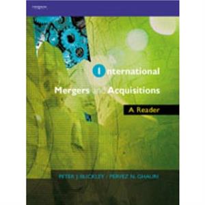 International Mergers and Acquisitions by Buckley & Peter J. & Professor