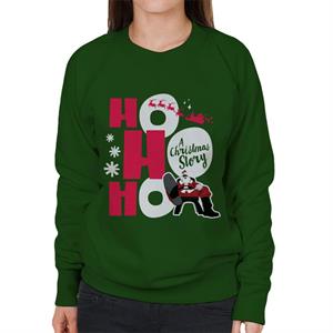 A Christmas Story Ho Ho Ho Women's Sweatshirt