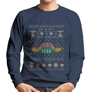 Friends Christmas Central Perk Men's Sweatshirt