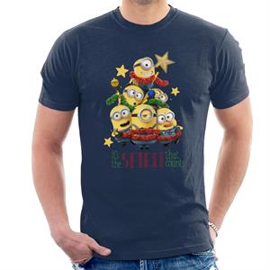 Minions Christmas It's The Spirit That Counts Men's T-Shirt