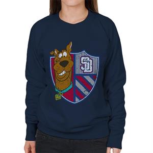 Scooby Doo Sports Crest Women's Sweatshirt