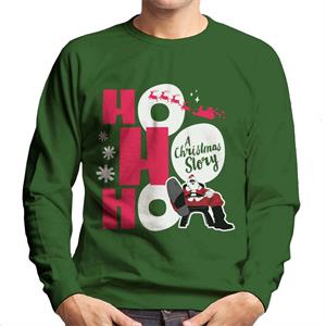 A Christmas Story Ho Ho Ho Men's Sweatshirt