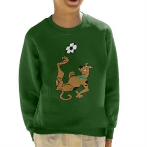 Scooby Doo Football Over Head Kick Kid's Sweatshirt