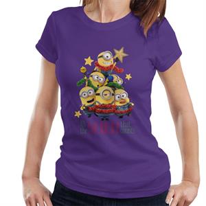 Minions Christmas It's The Spirit That Counts Women's T-Shirt