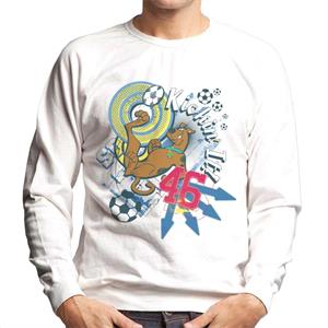 Scooby Doo Football Kickin It Men's Sweatshirt