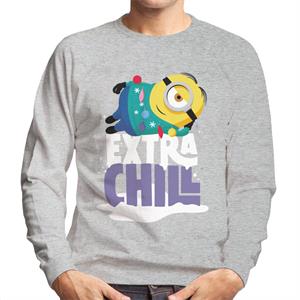 Minions Christmas Extra Chill Men's Sweatshirt