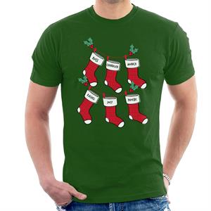 Friends Christmas Stockings Men's T-Shirt