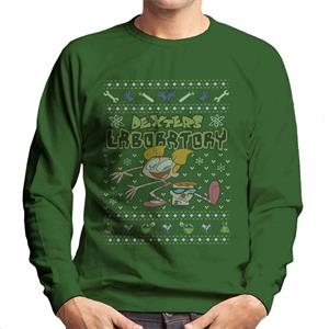 Dexter's Laboratory Christmas Dee Dee And Dexter Men's Sweatshirt