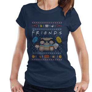 Friends Christmas Opening Scene Women's T-Shirt