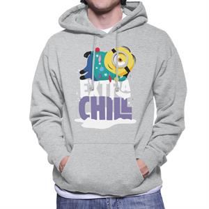 Minions Christmas Extra Chill Men's Hooded Sweatshirt