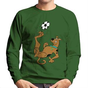 Scooby Doo Football Over Head Kick Men's Sweatshirt