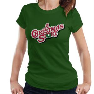 A Christmas Story Cinematic Logo Women's T-Shirt