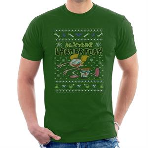 Dexter's Laboratory Christmas Dee Dee And Dexter Men's T-Shirt