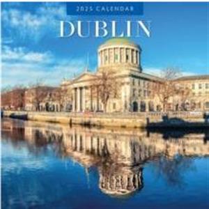 Dublin 2025 Square Wall Calendar by Red Robin