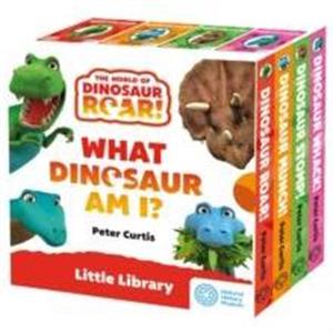 Little Library The World of Dinosaur Roar What Dinosaur Am I Slipcase by Peter Curtis