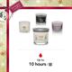 Yankee Candle Gift Set 121g Snow Globe Wonderland Candle + 37g White Spruce & Grapefruit Candle + 37g Silver Sage & Pine Candle + 37g Smoked Vanilla & Cashmere Candle-4