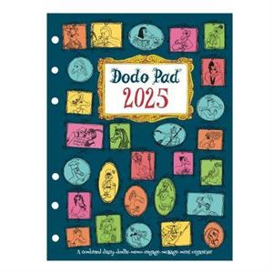 The Dodo Pad FilofaxCompatible 2025 A5 Refill Diary  Week to View Calendar Year by Lord Dodo