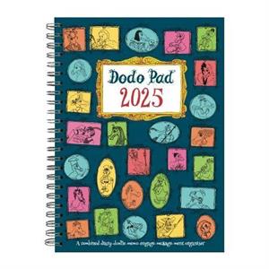 The Dodo Pad A5 Diary 2025  Calendar Year Week to View Diary by Lord Dodo