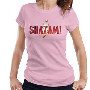 Shazam Cinematic Lightning Bolt Logo Women's T-Shirt