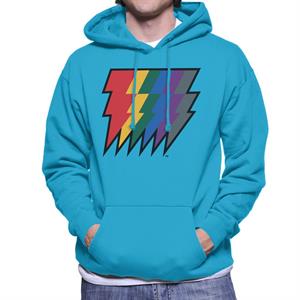 Shazam Fury of the Gods The 6 Powers Lightning Bolts Men's Hooded Sweatshirt