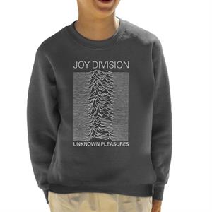 Joy Division Unknown Pleasures Album Art Kid's Sweatshirt