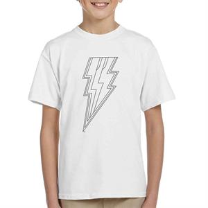 Shazam Fury of the Gods Lightning Bolts Abstract Kid's T-Shirt