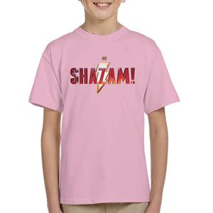 Shazam Cinematic Lightning Bolt Logo Kid's T-Shirt