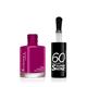 Rimmel 60 Seconds Super Shine Nail Polish 8ml - 340 Berries And Cream-3
