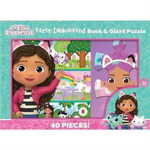 Gabby First Look  Find Book  Giant Puzzle by P I Kids