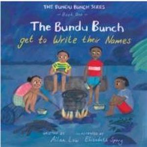 The Bundu Bunch get to write their names by Allan Low