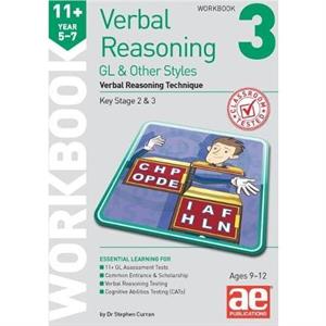 11 Verbal Reasoning Year 57 GL  Other Styles Workbook 3 by Katrina MacKay