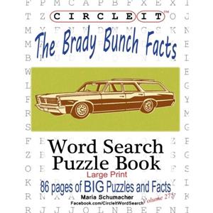 Circle It The Brady Bunch Facts Word Search Puzzle Book by Maria Schumacher