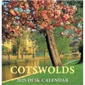 Cotswolds Mini Desktop Calendar  2025 by Chris Andrews