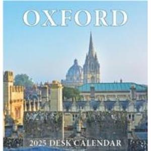 Oxford Colleges Mini Desktop Calendar  2025 by Chris Andrews