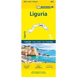 Liguria  Michelin Local Map 352 by Michelin