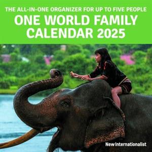 One World Family Calendar 2025 by New Internationalist