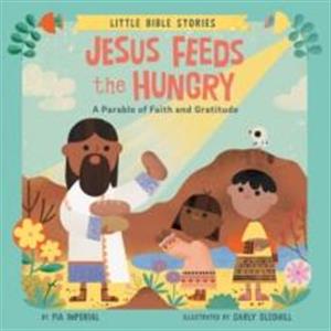 Jesus Feeds the Hungry by Pia Imperial