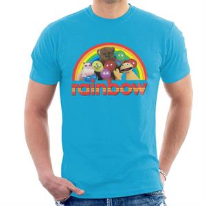 Rainbow 1972 50th Anniversary Balloons Men's T-Shirt