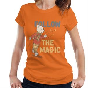 Rupert Follow The Magic Women's T-Shirt