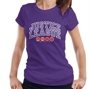 Justice League Character Logos Women's T-Shirt