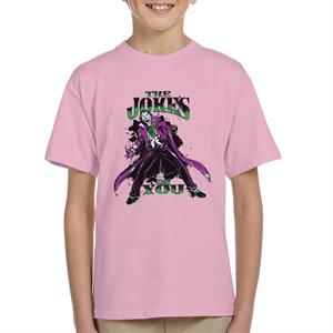 Batman The Joker The Jokes On You Kid's T-Shirt