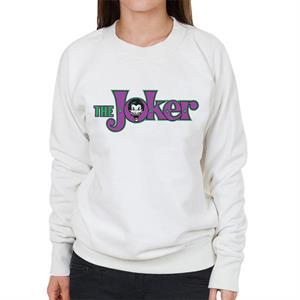 Batman The Joker Logo Women's Sweatshirt