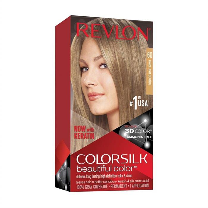 Revlon Colorsilk Hair Colour - 60 Dark Ash blonde-0
