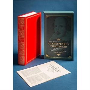 Shakespeares First Folio by William Shakespeare