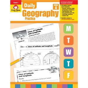 Daily Geography Practice Grade 4  EMC 3713 by Evan Moor Educational Publishers